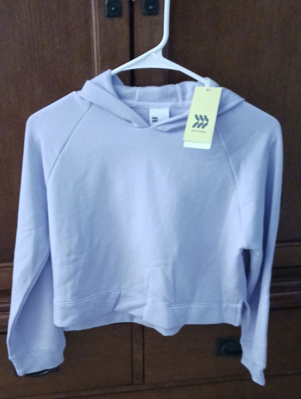 NEW!!  all In motion- Kids Lavender Hoodie Sweater -